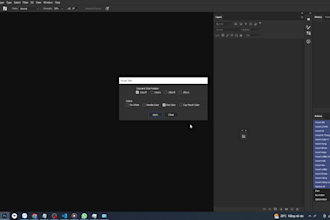 create photoshop script according to your workflow
