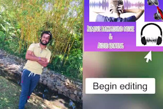do best noise reduction, cleanup and edit for your audio