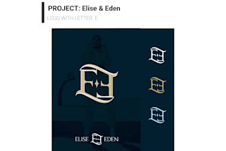create perfect and professional lettermark logo for you
