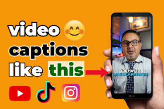 edit tiktoks, instagram reels and youtube shorts video with captions