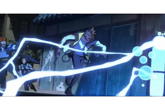 do japanese 2d anime animation, fighting scene, frame by frame, 2d traditional
