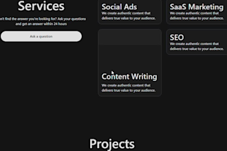 do website development as full stack web developer with php laravel vue html css