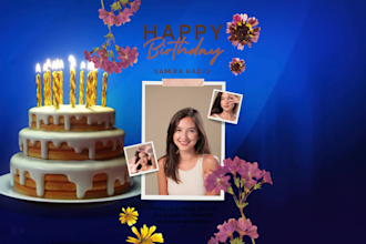 do a funny happy birthday video