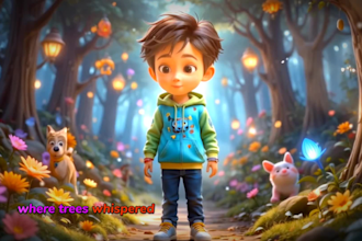 create ai animation story, ai video art,  tiktok, youtube
