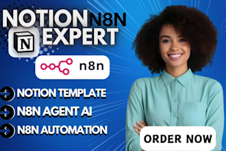build n8n ai agent n8n automation n8n workflow n8n tutors notion template