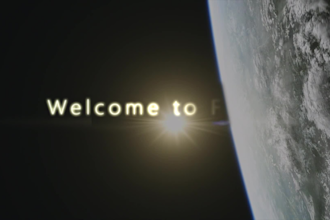 make a palanet earth style intro