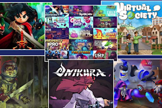 design steam capsule game poster banner game graphics