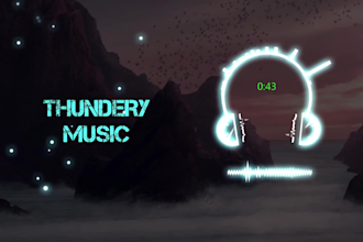 create an amazing music visualizer for your song