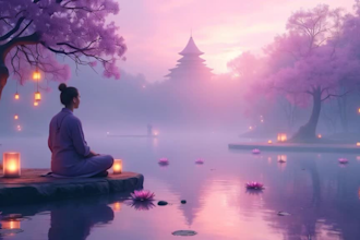 make meditation music videos with relaxation music for youtube with shorts