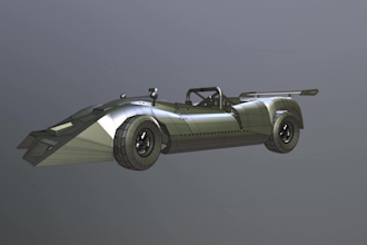 create a 3d model of vehicles for 3d printing and render