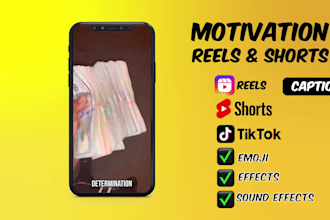 edit your instagram reels, tiktoks, or youtube shorts