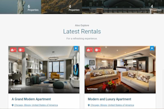 create vacation rental website, hotel website, tourism website, travel website