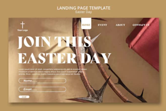 design custom church website informational website event flyers for ministries