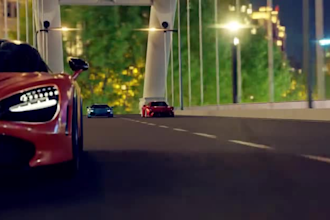 create high quality 3d car chase animation, realistic 3d car models  vfx videos