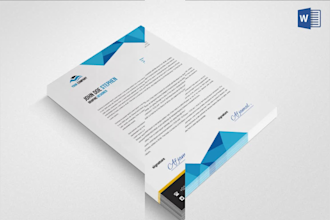 do editable word template letterhead restaurant business card graphic design