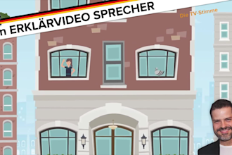 record voice over for explanatory videos with a known german voice deutsch