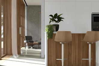 render 3d fotorrealista, arquitectura e interiores