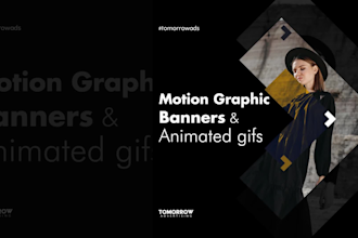 design animated banner ads or image gifs
