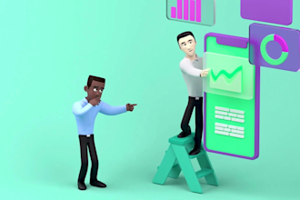create 2d or 3d animation explainer video or sales explainer video