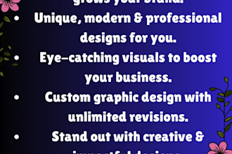 design creative brand graphics