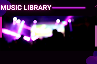share my professional dj music library