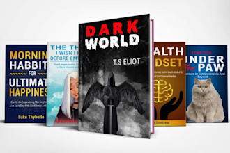 design precious and unique book cover