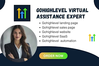 be your expert gohighlevel virtual assistance go high level workflow automation