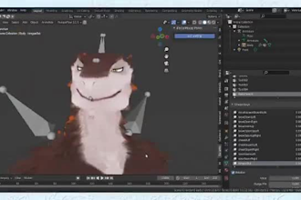 fix rig,edit,nsfw rig,body rig,facial rig,weight paint,vrm,blendshapes,skinning
