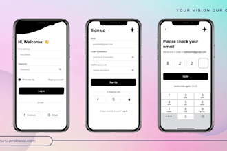 do UI design, UI UX design, website UI UX app ui ux design in figma