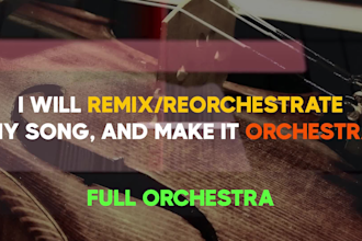 remake or remix any song and make it orchestral