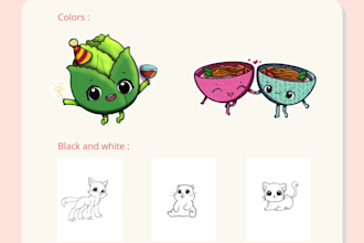 draw cute kawaii illustration