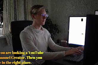 do the best youtube channel create, setup and optimize