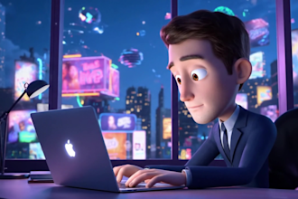 create pixar style 3d animated videos for your brand