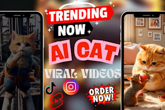 ai music video, ai avatar, cinematic storytelling, ai cat and dog talking veo3