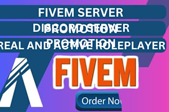 do fivem server promotion, active fivem server promotion