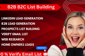 find active b2b leads, any business list building
