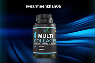 do supplement label design, product packaging box and amazon packaging design