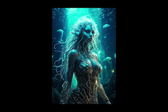 create unique ai arts and illustrations