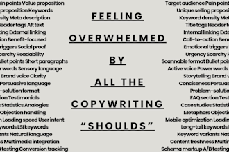 write SEO optimized product descriptions, amazon copywriting