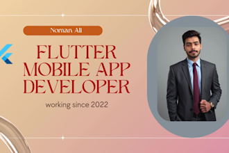 design and develop flutter apps with stunning UI