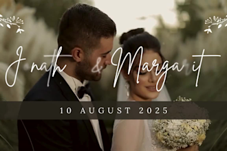 design a personalized wedding website with rsvp and online invitation