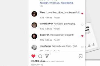 create instagram portfolio promo videos