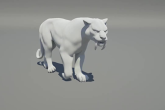 create 3d animal model, animal animation, xgen hair, realistic fur, 3d creature