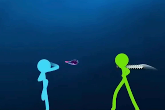 do funny stickman stick figure animation 2d animation explainer video