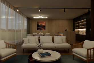 make a 3d interior