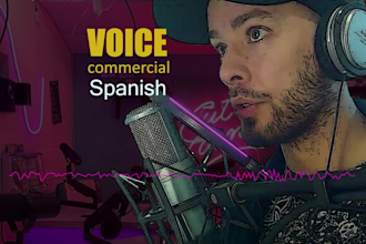 do a professional radio commercial or ad spot