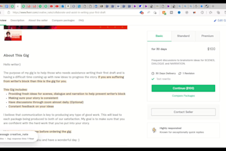 collaborate and assist in writing your first draft