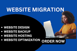 seamlessly migrate, backup, optimize and design your website