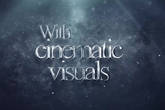 create cinematic video book trailer