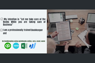 do bookkeeping catch up clean up using quickbooks online xero and wave
